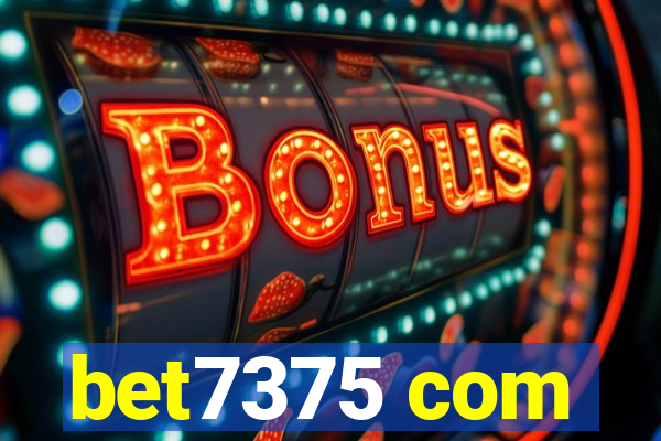 bet7375 com